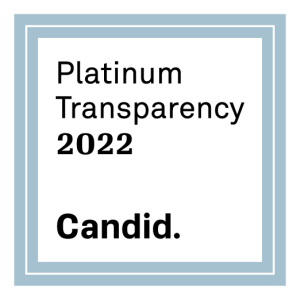2022 Platinum Transparency seal from Candid